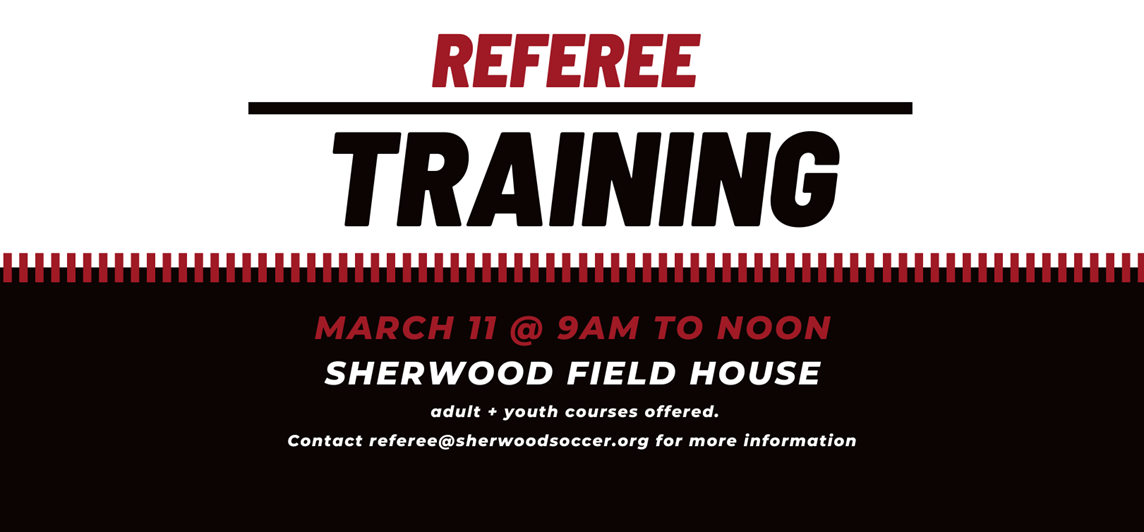 Referee Training Opportunity