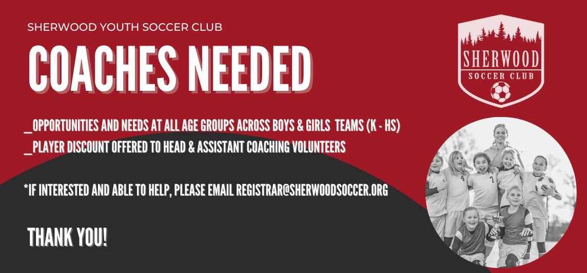 Coaches Needed