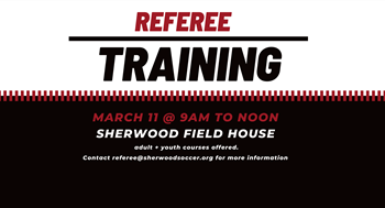 REFEREE TRAINING
