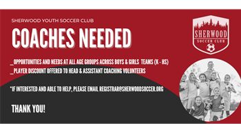 COACHES NEEDED