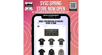 SYSC Spriing Team Store Now Open -- Place Orders by 2/29