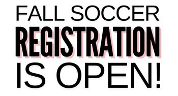Fall Registration is Open!