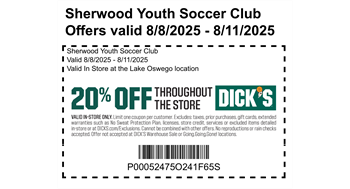 Dick's 20% off coupon