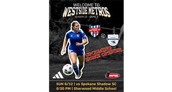 Westside Metros FC - WPSL Home Game - Sherwood Youth Soccer Night